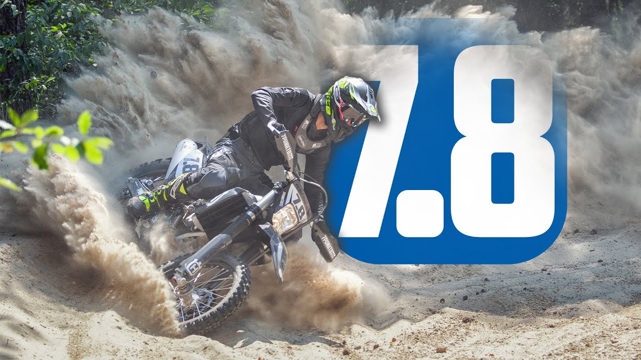 Husqvarna FE350 model 2019 customised and ridden in the woods