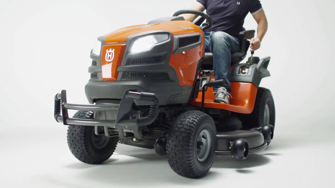 Садовые тракторы Husqvarna с новой инновационной системой Rapid Replace