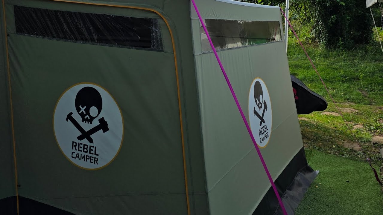 Wigo Rolli Buddy Anbau mit Rebel Camper Aufdruck