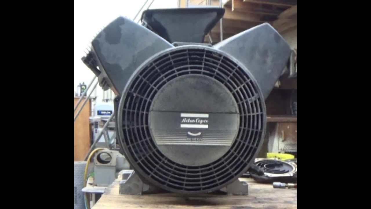 Tear Down and Evaluation of Atlas Copco LE20 S4 , E 14