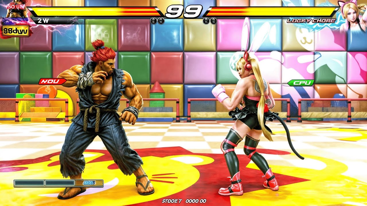 Tekken 7 | Akuma vs Lucky Chloe | PC Gameplay 4K