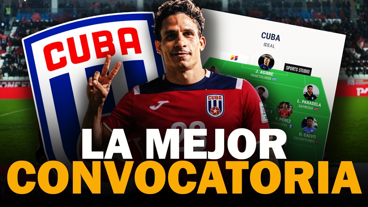 La mejor convocatoria de la selección cubana para los partidos ante República Dominicana y Martinica
