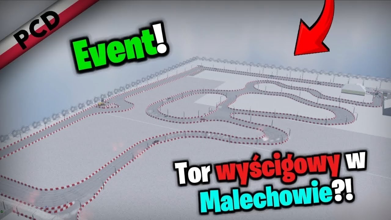 EVENT TOR WYŚCIGOWY W MALECHOWIE W POLISH CAR DRIVING! (Roblox)