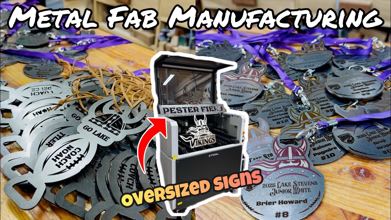 Изготовление металлических изделий за считанные минуты: возможности xTool MetalFab, идеи продаж и...