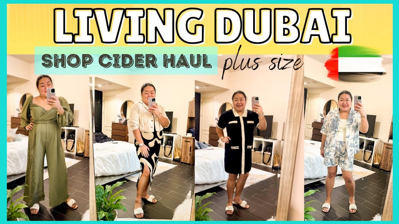 LIVING DUBAI 🧡 SHOP CIDER HAUL (CIDER ME) + GROCERY SHOPPING & HAUL || Me, myself & Irish