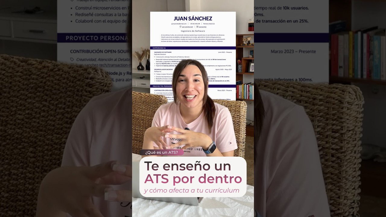 🧠&nbsp;&iquest;Qu&eacute; es un ATS y c&oacute;mo afecta a tu curr&iacute;culum? Te ense&ntilde;o por dentro un ATS!