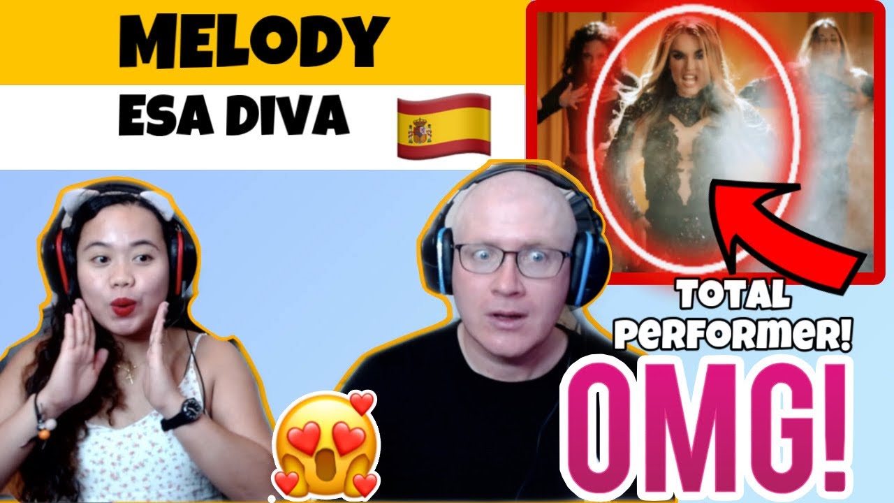 Melody - Esa Diva | Official Music Video | Eurovision Spain 2025 Reaction🇪🇸 #Eurovision2025