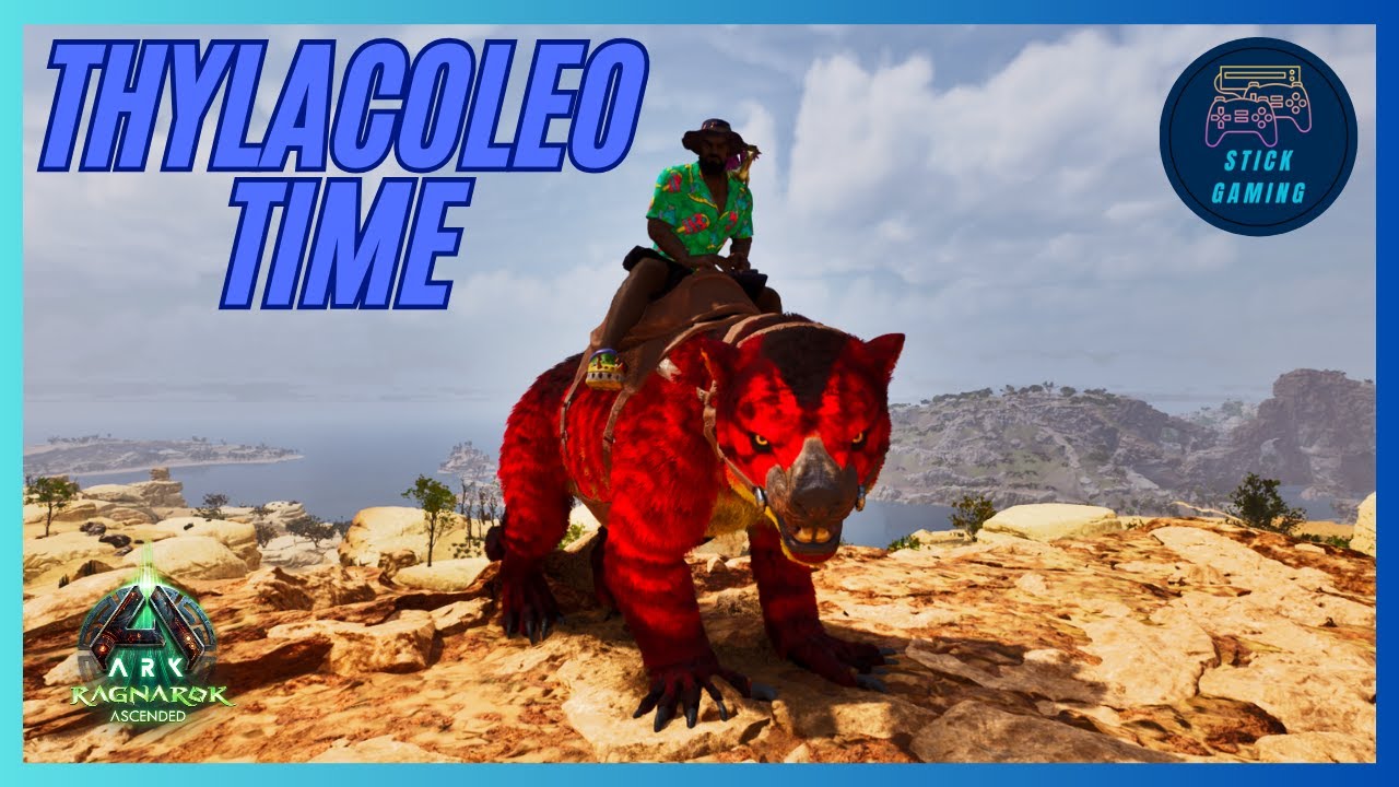 Ark Ascended Ragnarok Thylacoleo Breeding & Epic Loot Run! ARK ASA!!! E98