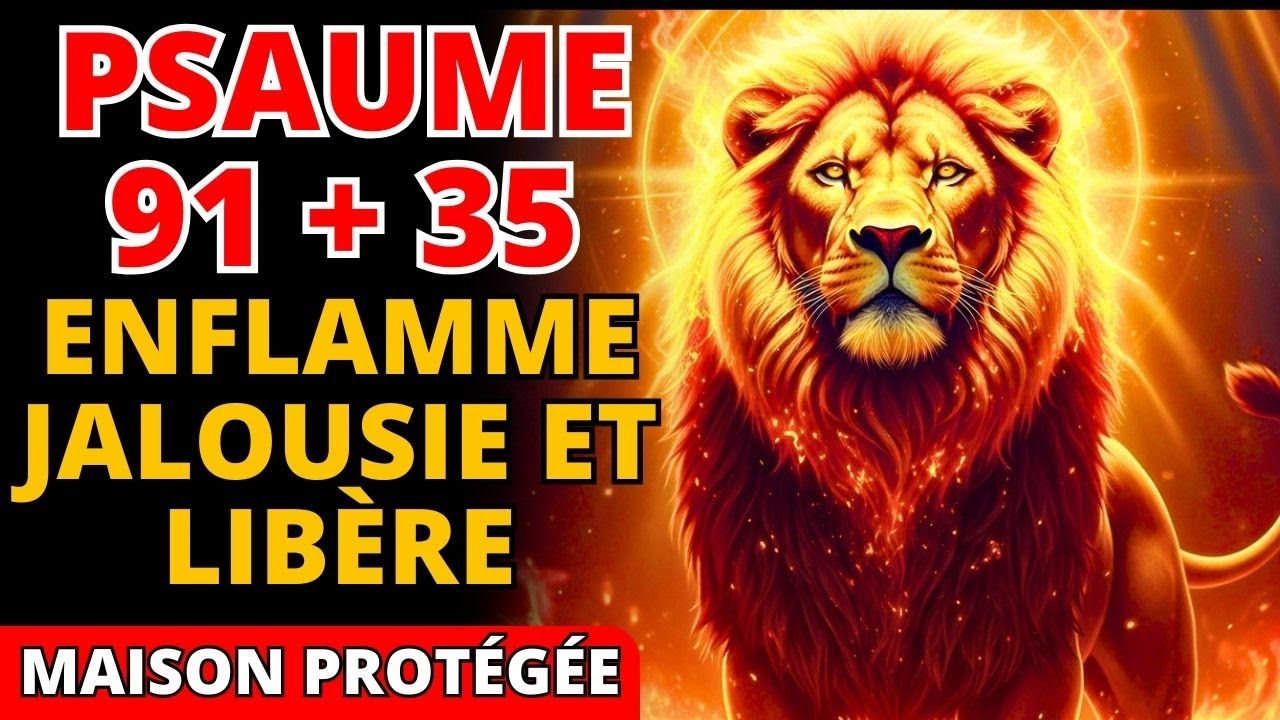 🔥 Psaume 91+35 : Dieu INCENDIE les Autels de Jalousie et Libère Votre Maison en 24 Heures