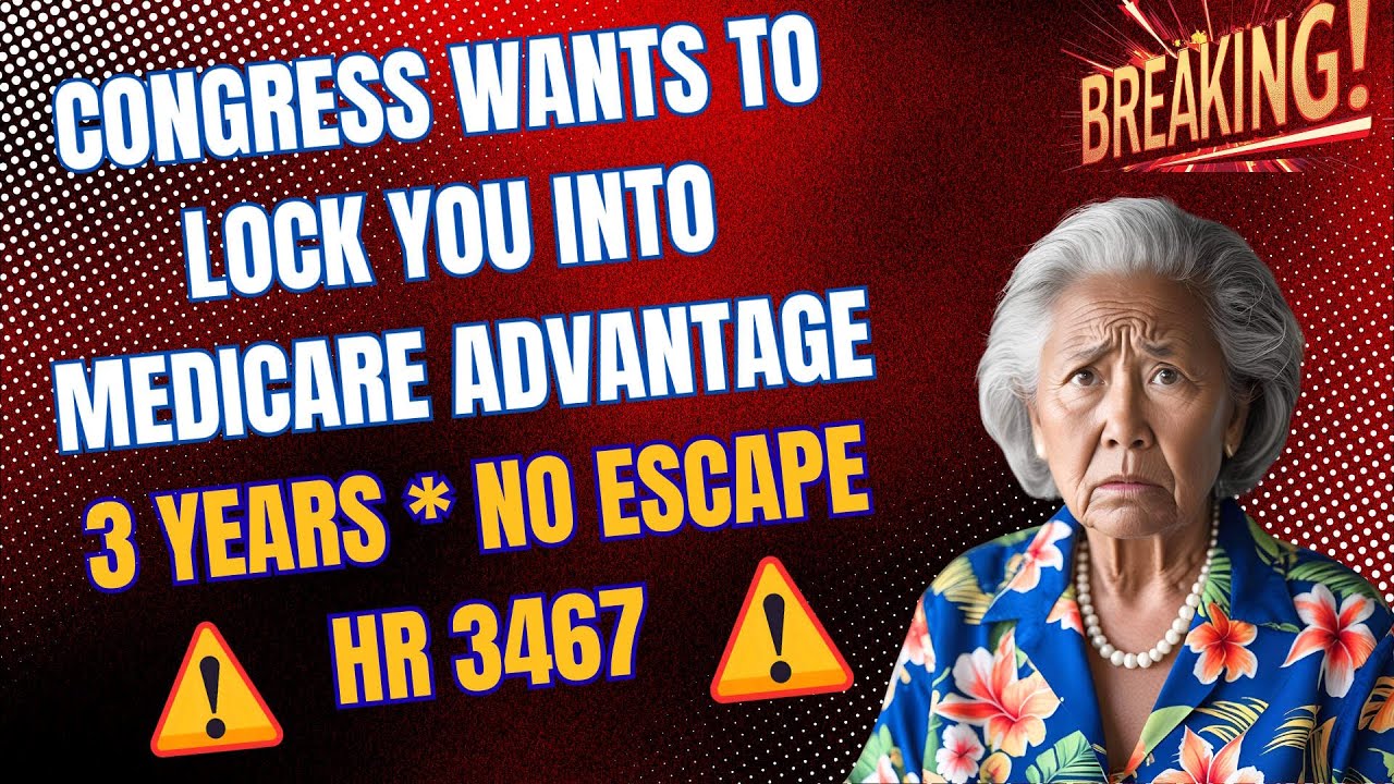 New Bill FORCES Seniors Into Medicare Advantage