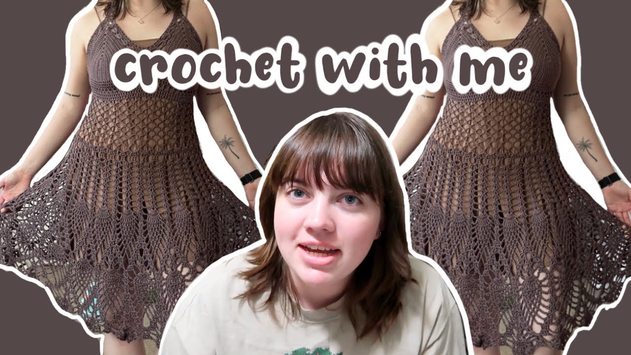 crochet a fairy dress with me | crochet pattern review
