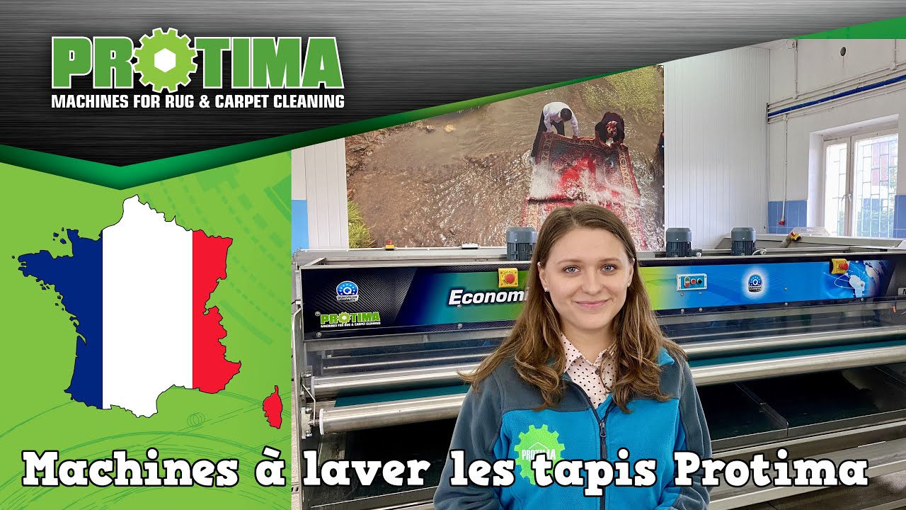 Fabricant de machines de lavage de tapis | Machines à laver les tapis de PROTIMA