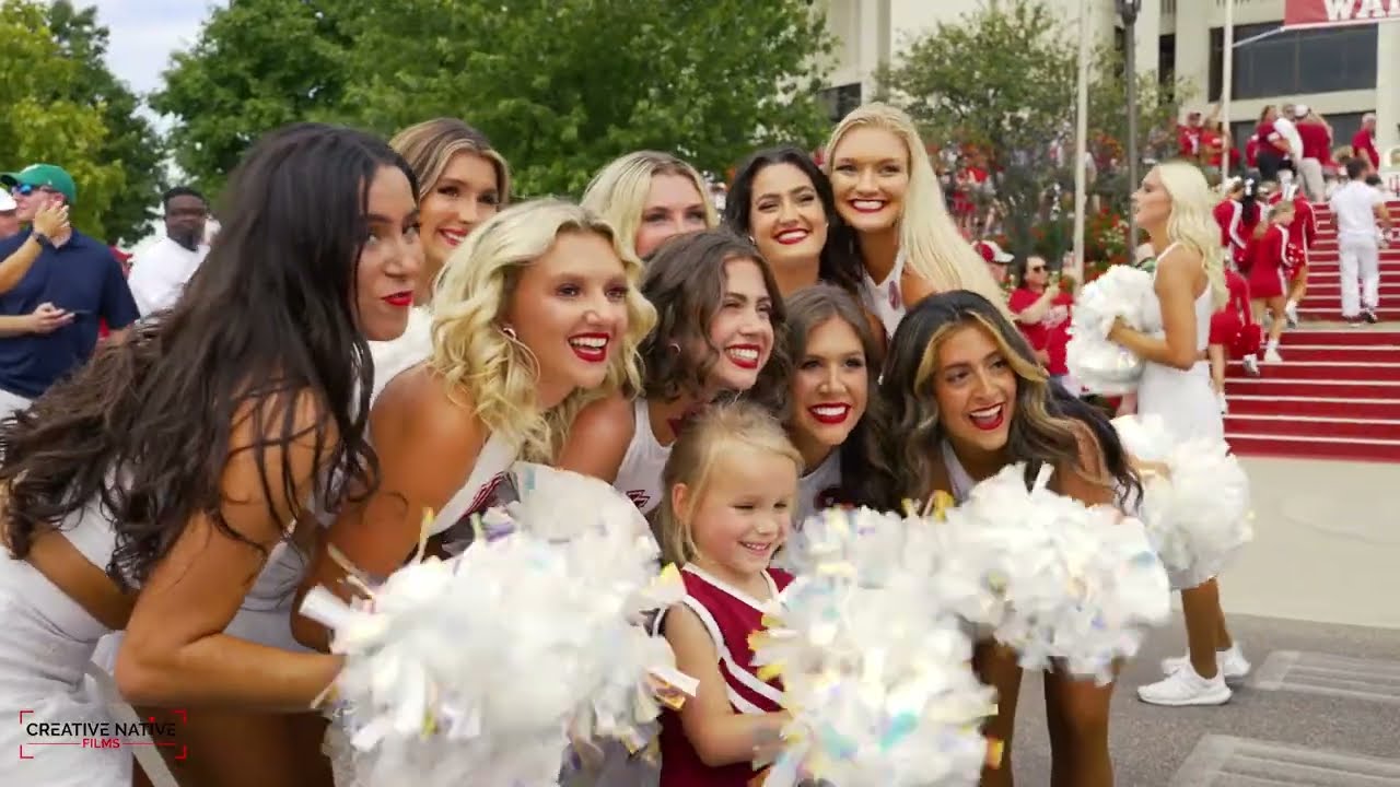 Indiana RedStepper Dance Team Game Day 