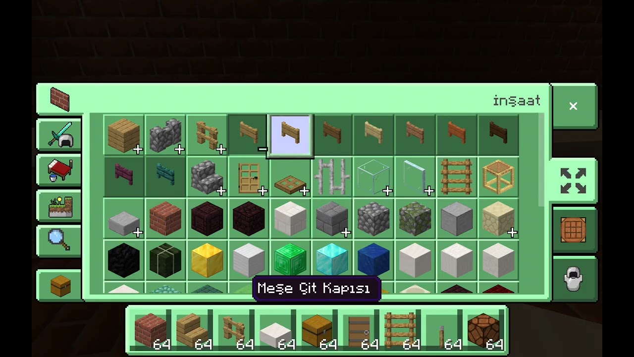Minecraft da okul yaptım