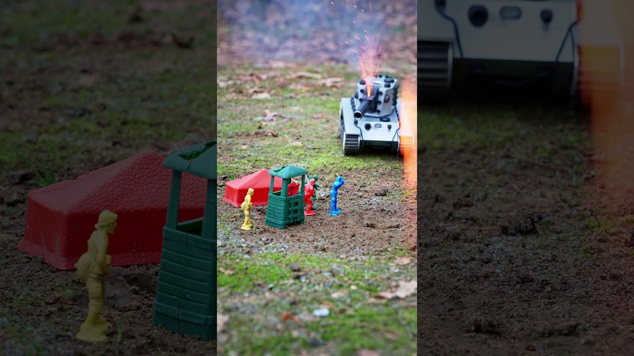 KV-2 &rarr; mini cannon tank &rarr; #cannon ​#battlefield  #mrmichal
