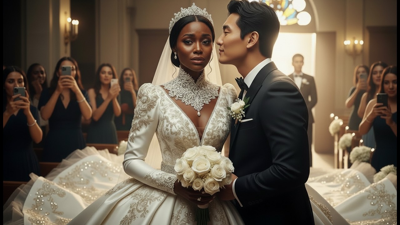 Left At The Altar Hurt… Then A Korean Billionaire Whispered Something That Stunned Everyone