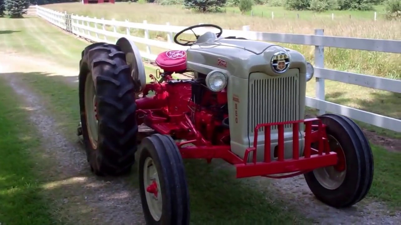1957 Ford 800 (850 model with power steering) Restored