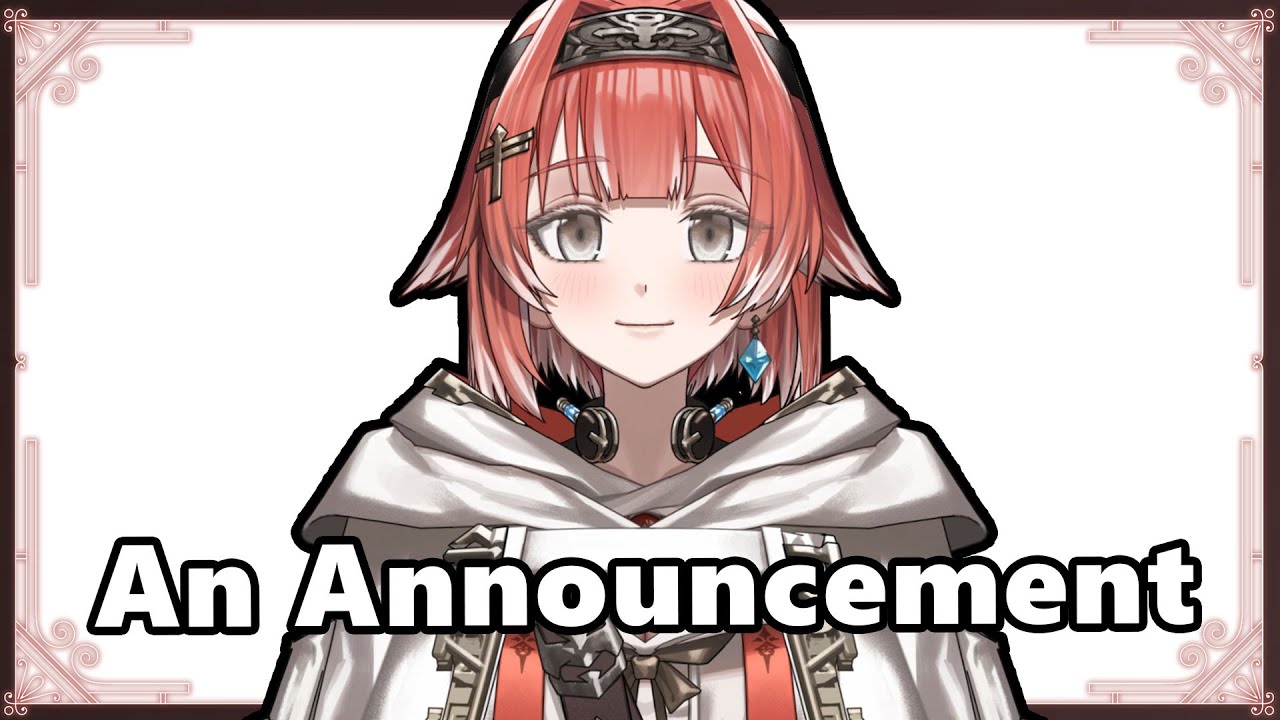 An Announcement