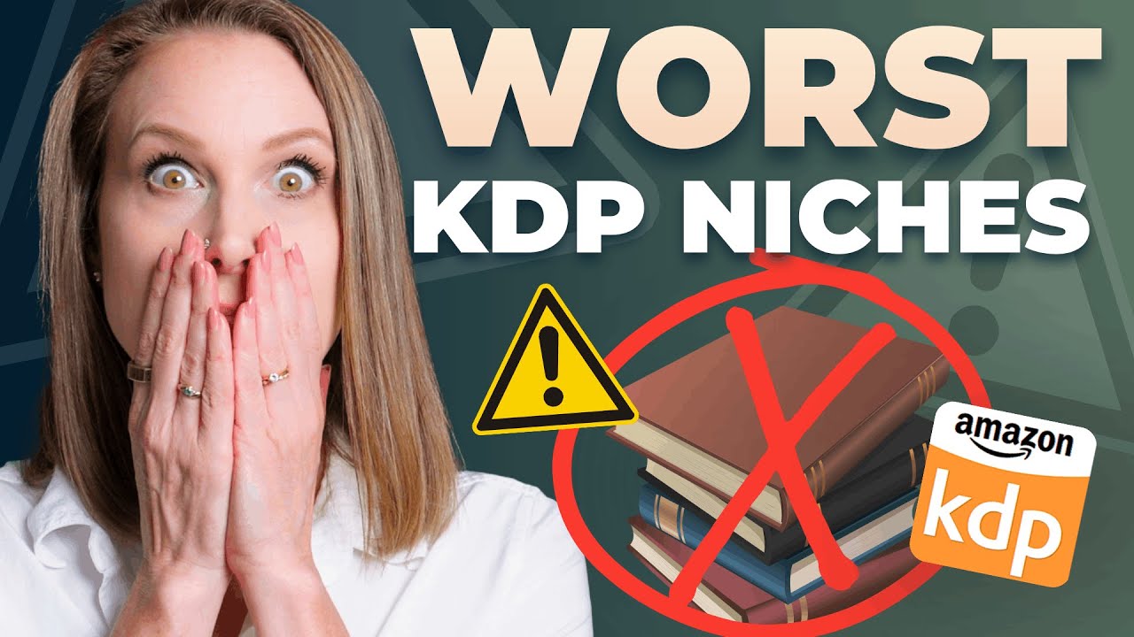 5 Amazon KDP Niches to Avoid at All Costs