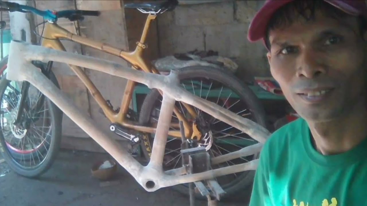 preparing for bamboo bike making part 1
