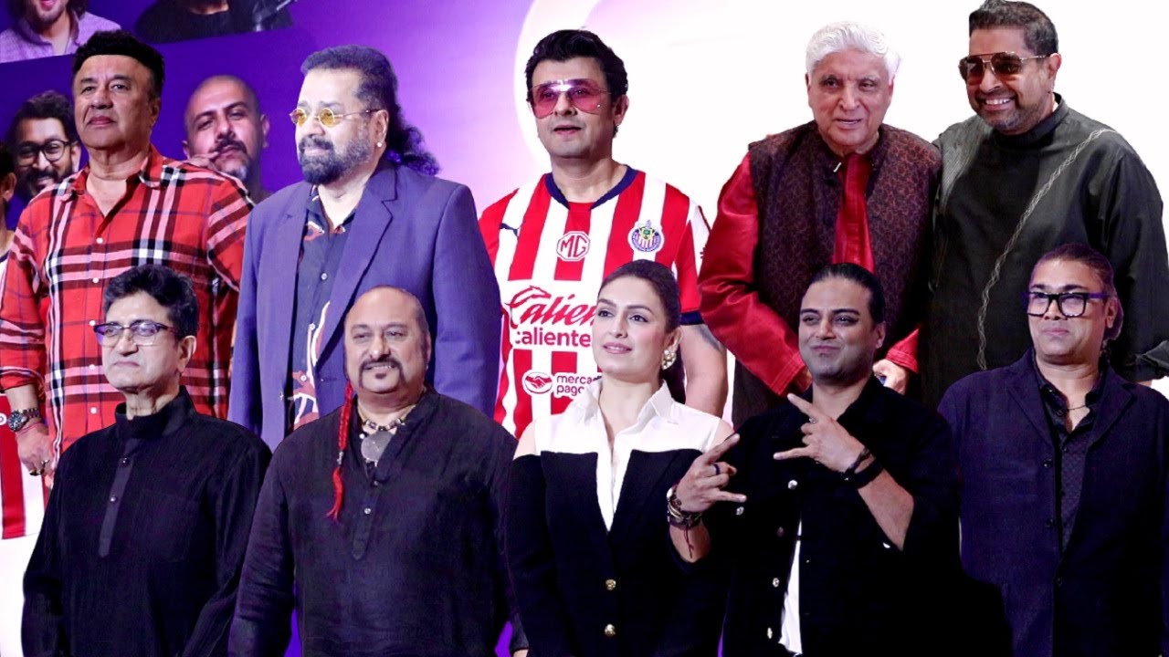 Goongoonalo App Launch -  Sonu Nigam, Javed Ahktar, Shankar Mahadevan, Anu Malik, Hariharan, Salim