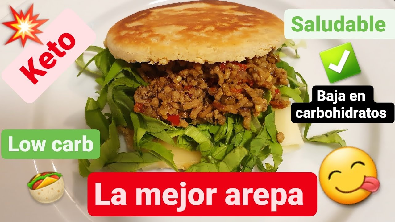 🟢 AREPAS KETO 2020 / low CARB / Baja en CARBOHIDRATOS ✅ SALUDABLE 😉
