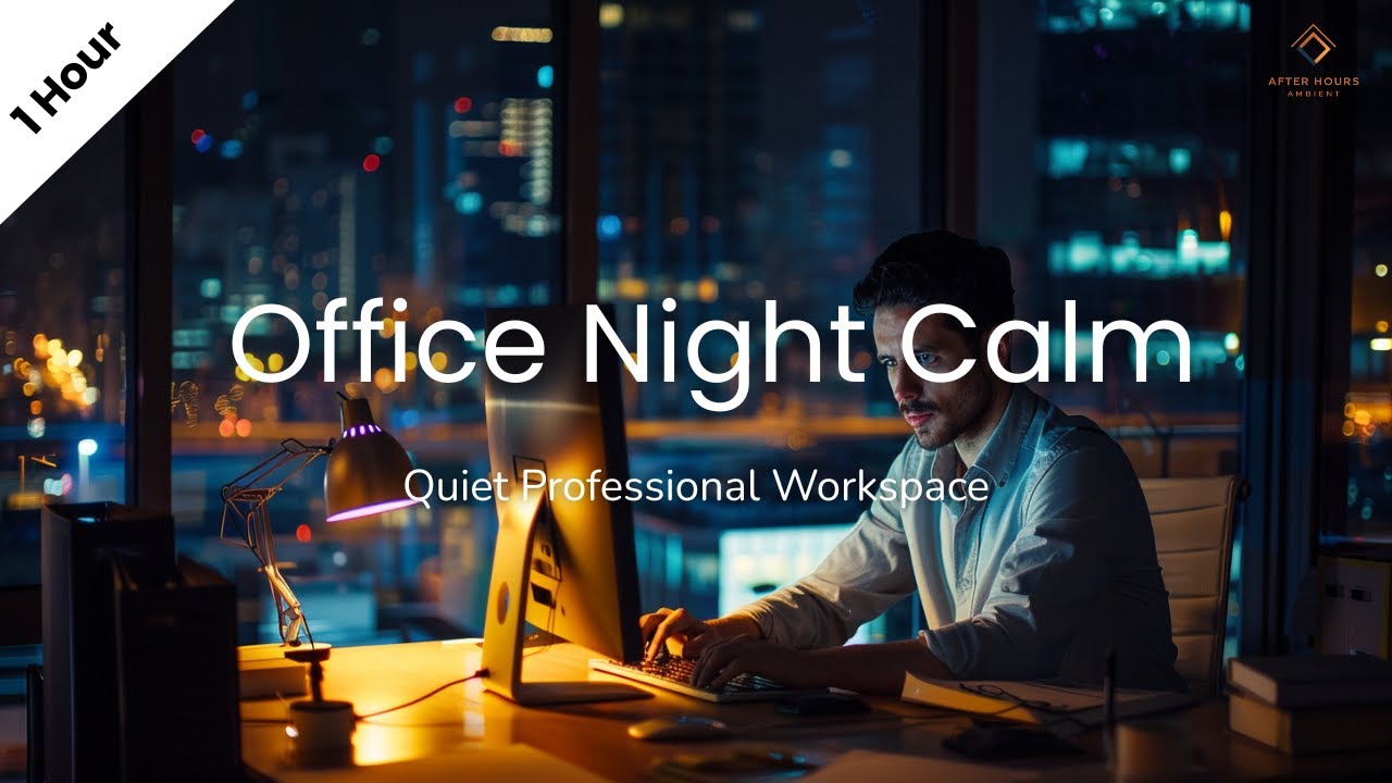 Corporate Evening Ambient for Professionals | Office Night Calm