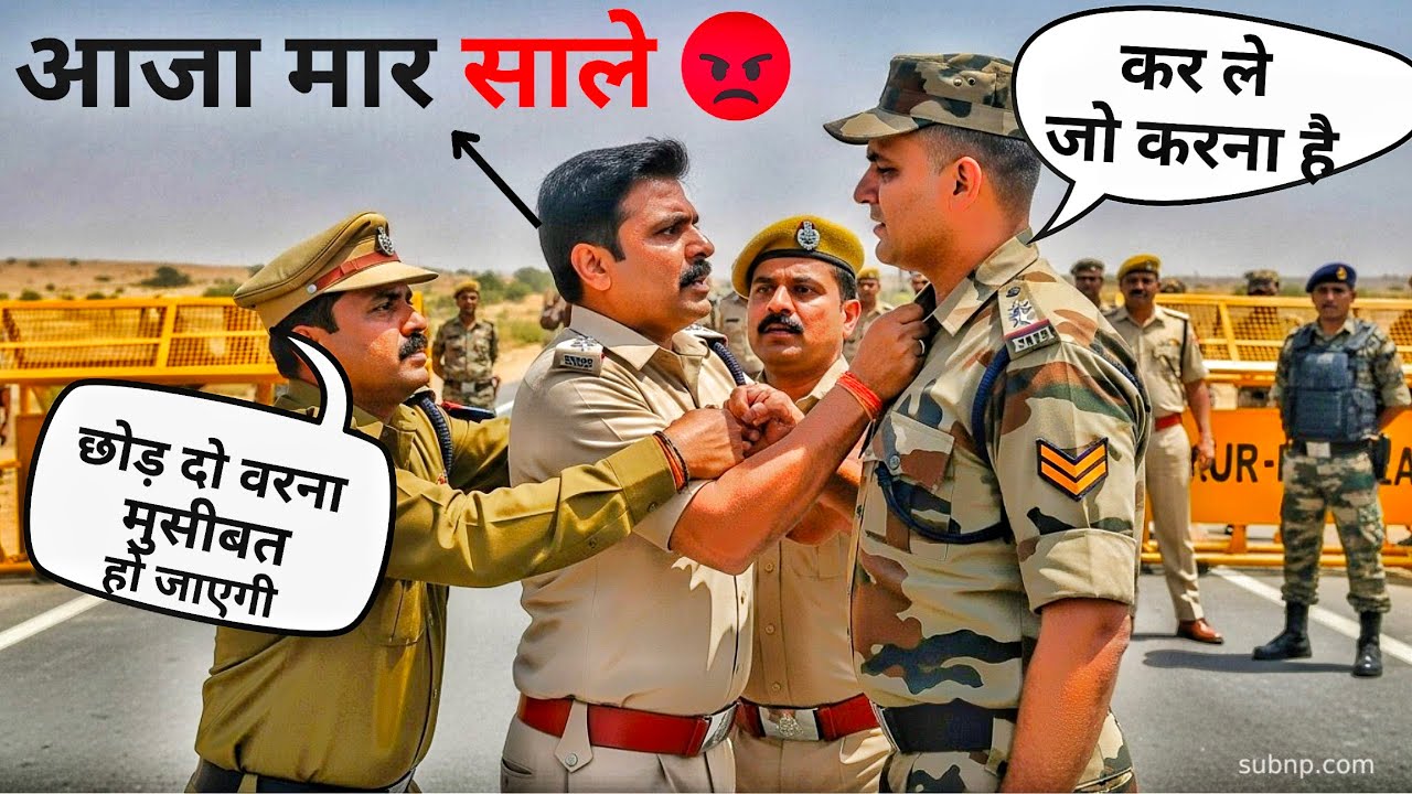 इस आर्मी officer ने पूरे राज्य की पुलिस को सिखा दिया तगड़ा सबक Indian army vs indian polic