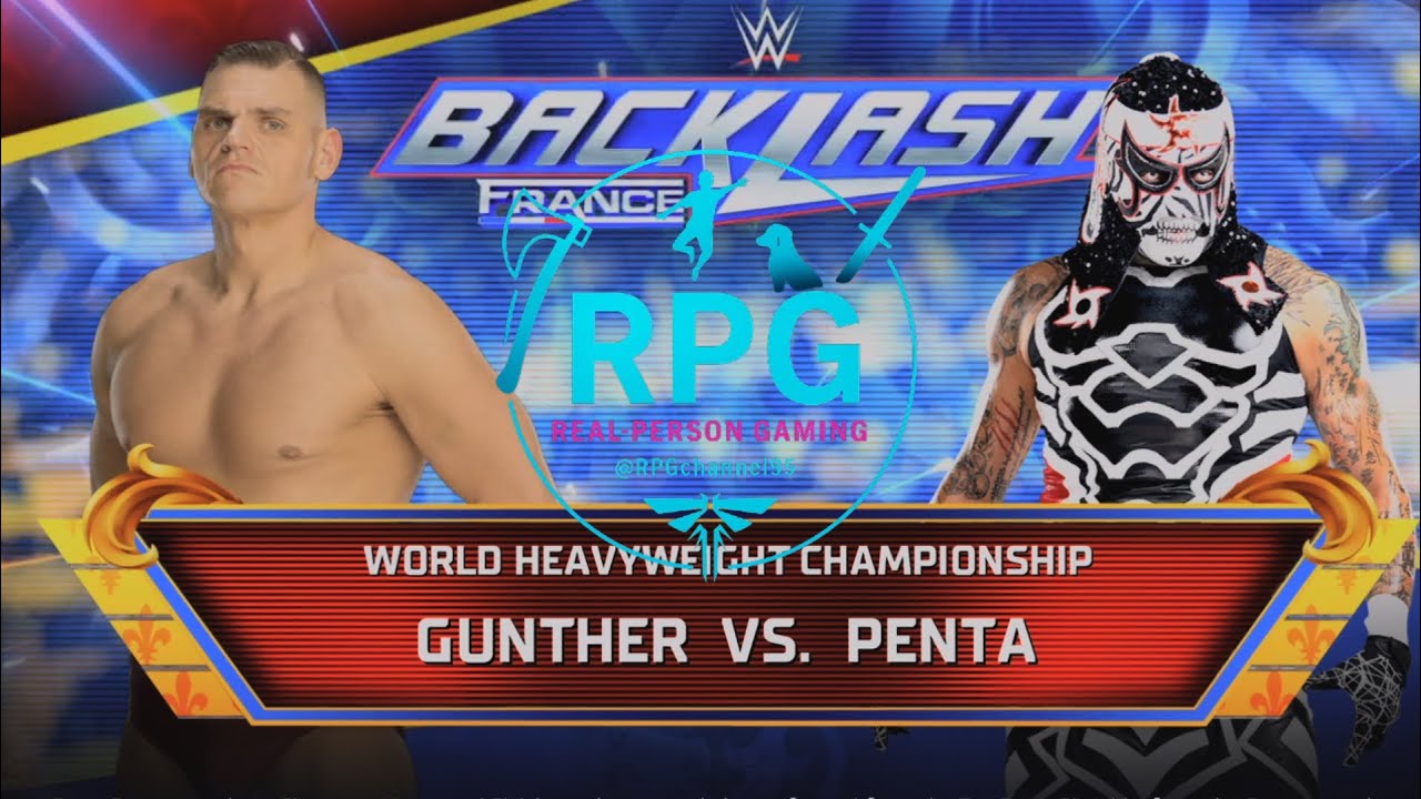 WWE 2K25: Gunther Vs. Penta – The Rematch