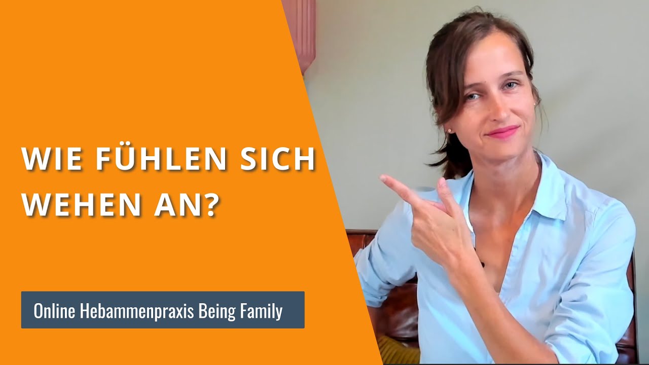 Wie f&uuml;hlen sich Wehen an? Geburtsschmerz im Verlauf der Geburt.