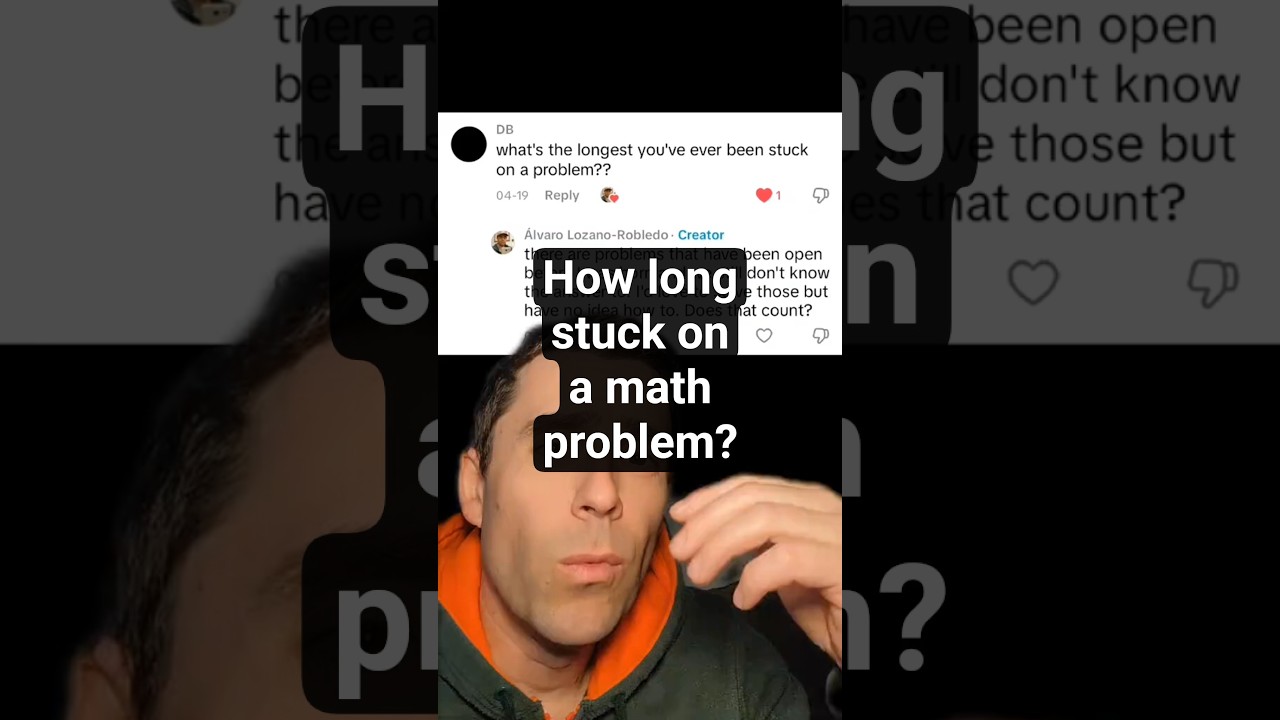 How long have I been stuck on a math problem? #math #research  #numbertheory #ellipticcurves #stem