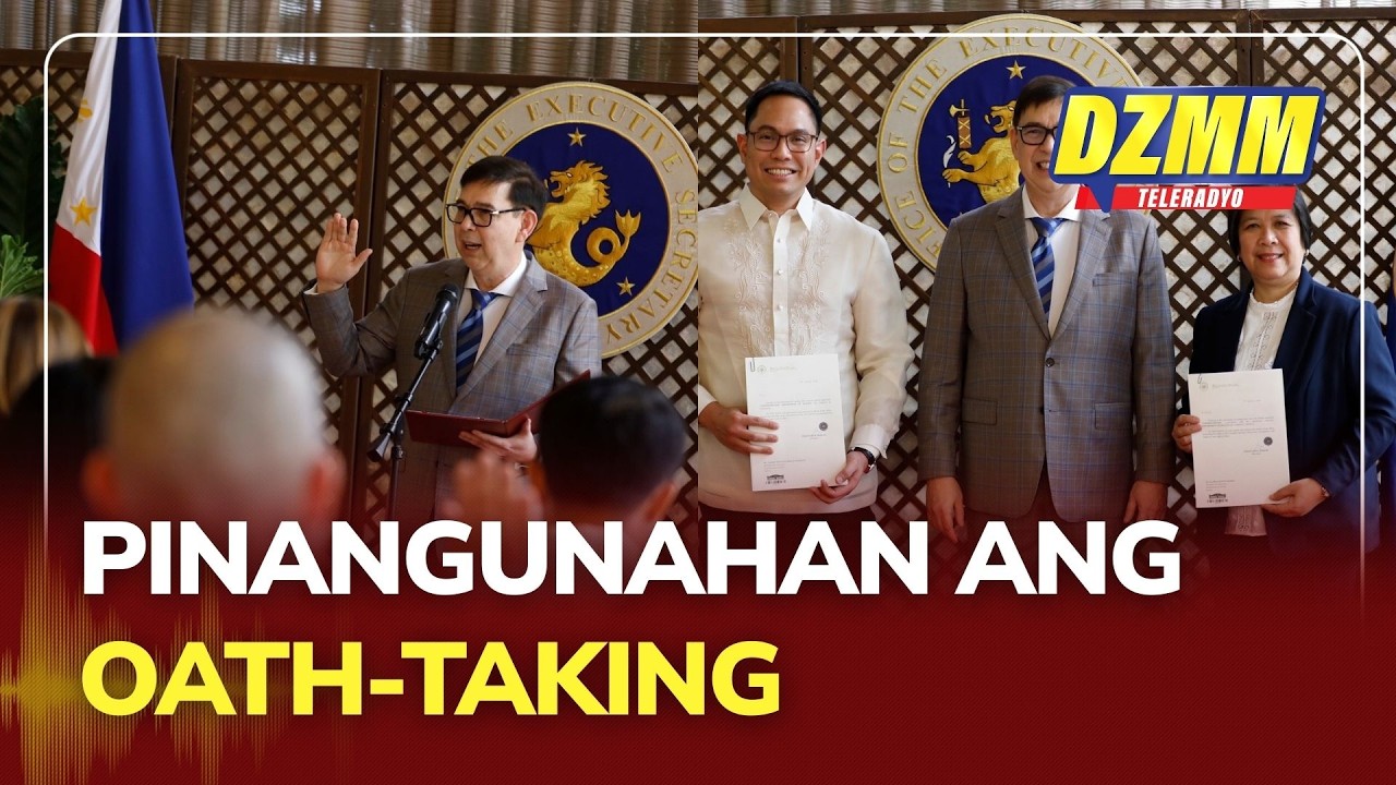 ES Recto leads oath-taking of 58 newly appointed officials at Malacañang | (06 February 2026)
