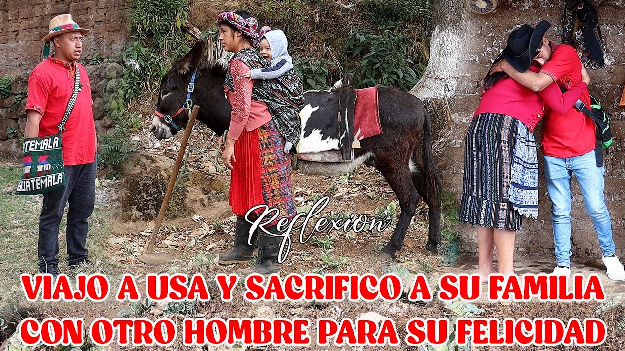 VIAJO A USA Y SACRIFICO A SU FAMILIA CON OTRO HOMBRE PARA SU FELICIDAD Reflexión...
