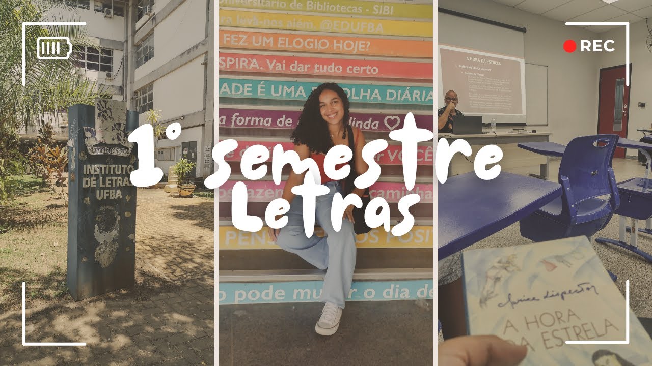 PRIMEIRO SEMESTRE de LETRAS (inglês e português) | UFBA