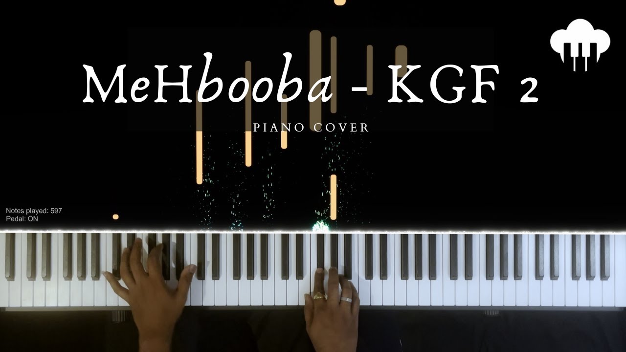 Mehbooba KGF 2 | Piano Cover | Ananya Bhat | Aakash Desai