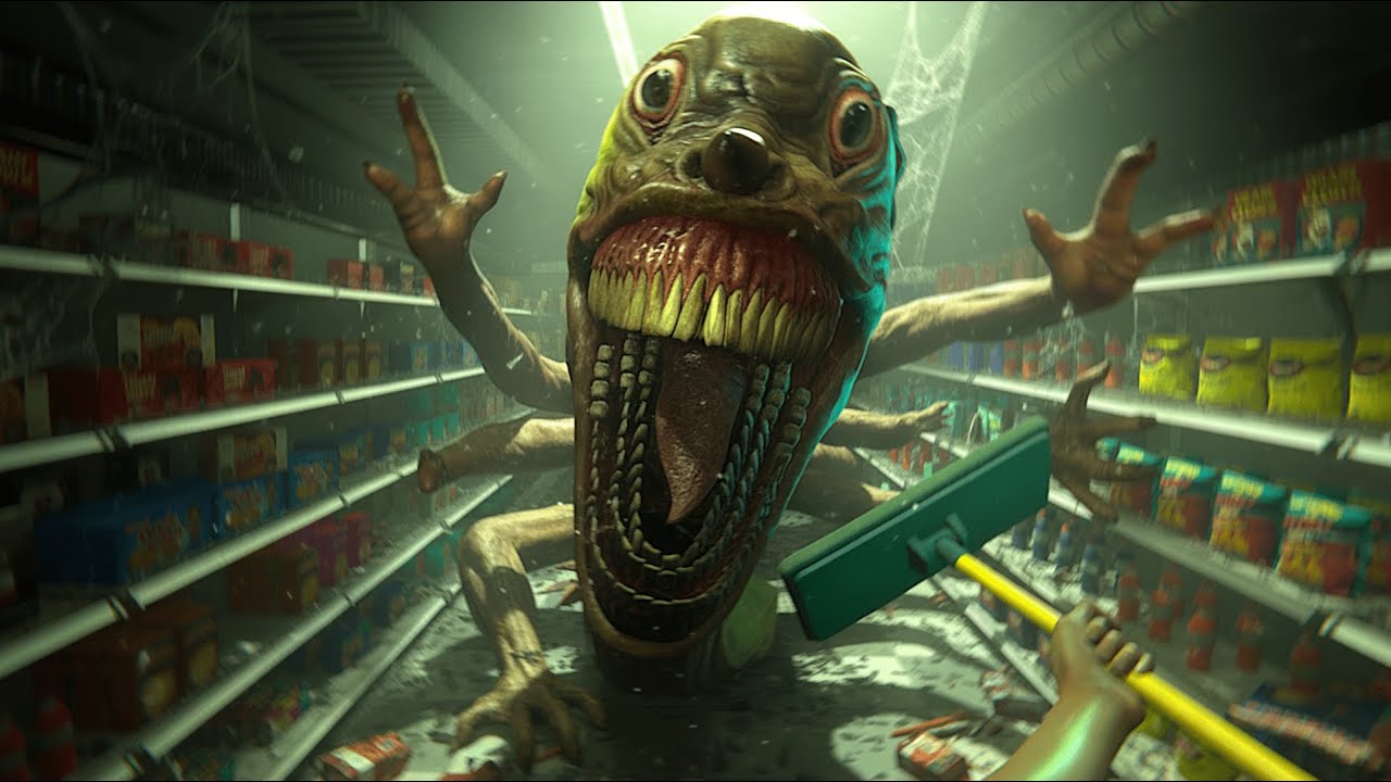 😨HELLMART Demo - Full Gameplay (NEW HORROR GAME)