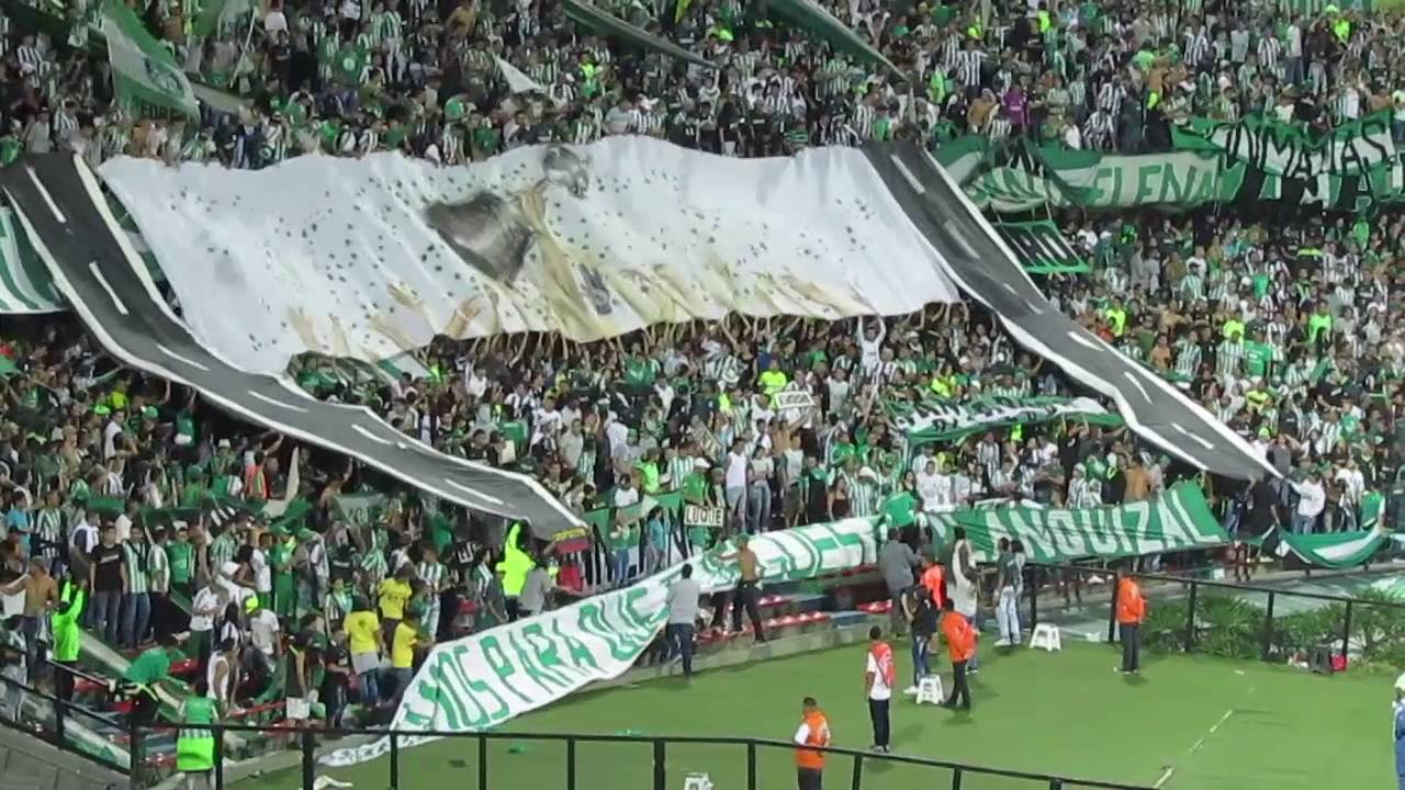 CÁNTICOS LOS DEL SUR | Atlético Nacional 3 - Rosario Central 1, Cuartos Copa Libertadores 2016