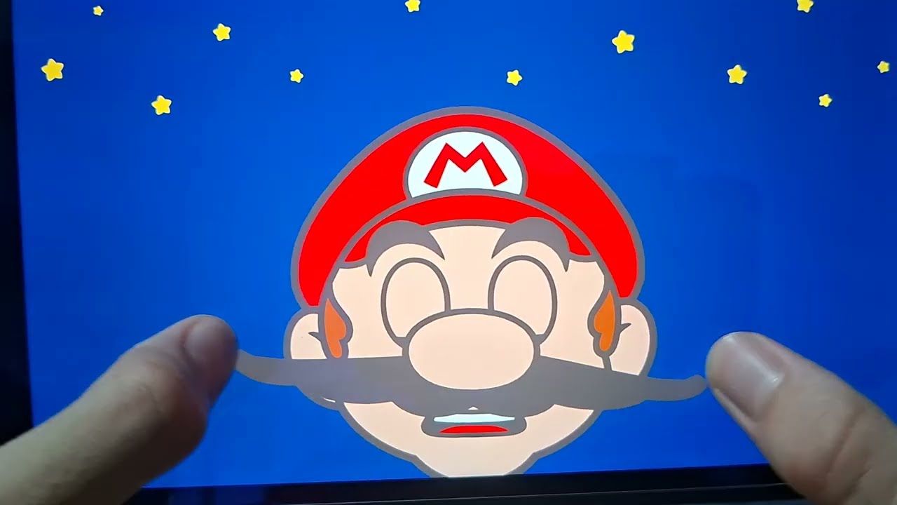 Jugando al ¡Hola, Mario! (My Mario App de Nintendo Switch 2).