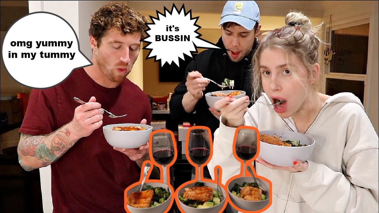 Cooking with THE BOYS | Salmon Teriyaki Bowl