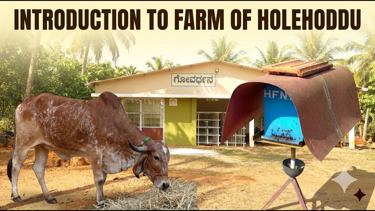 Introduction to Farm of Holehoddu.-ಹೊಳೆಹೊದ್ದು ಫಾರ್ಮ್ ಪರಿಚಯ.