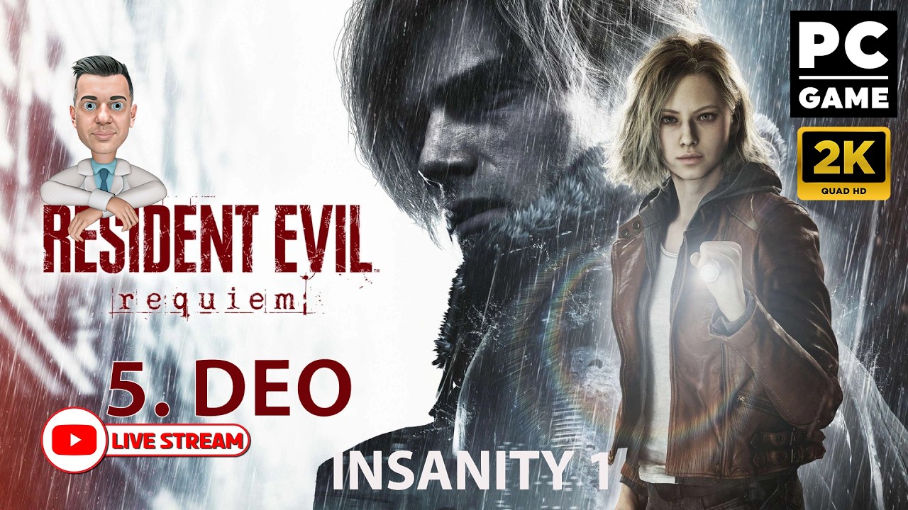 ☣️ RESIDENT EVIL REQUIEM | 6. DEO - Insanity nivo težine 2.deo - KRAJ [PC | 2026]