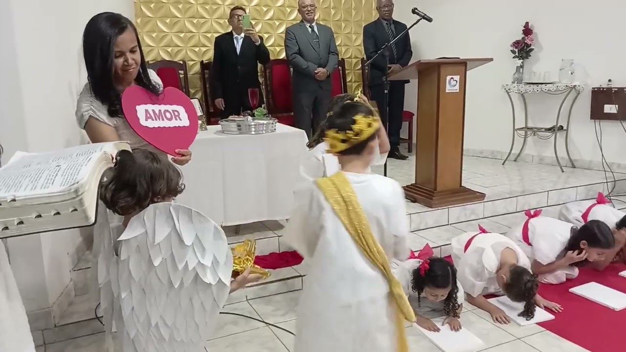 Apresentação dos cordeirinho de Cristo 01/09/2024