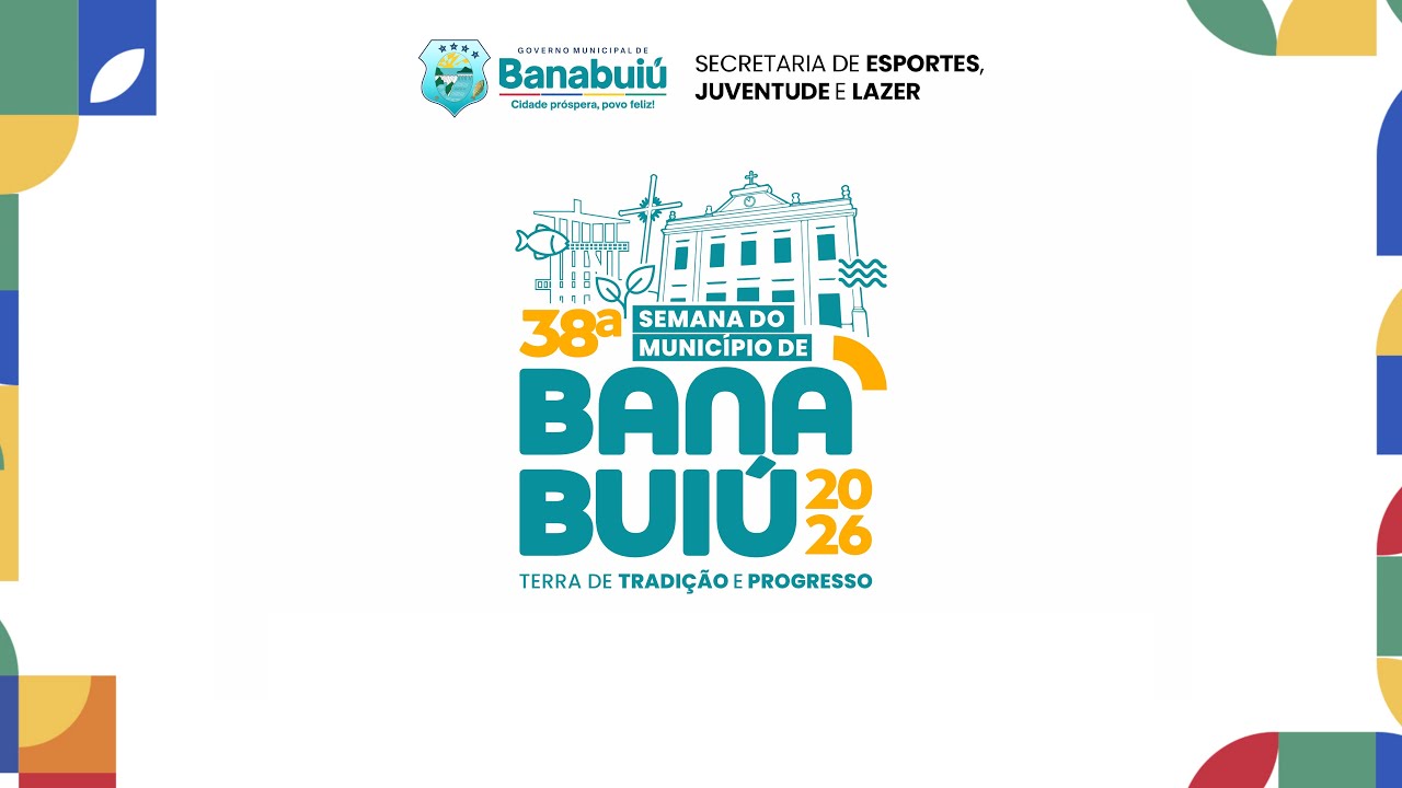 38ª Semana do Município Banabuiú 2026 -  Segunda-Feira 19 de Janeiro