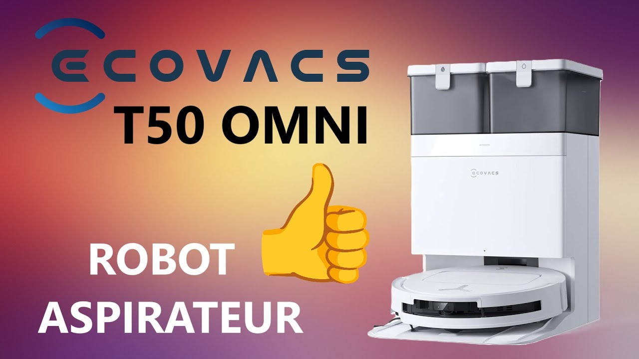 Test Aspirateur Robot Ecovacs T50 Omni avec Station - Il est Bluffant 😱