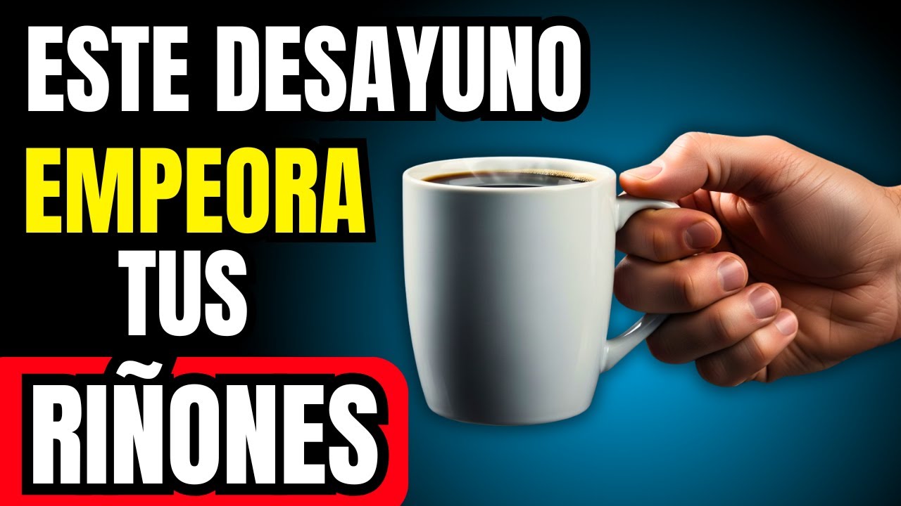 CREATININA ALTA: 5 DESAYUNOS que EMPEORAN tus RIÑONES y 3 que ayudan