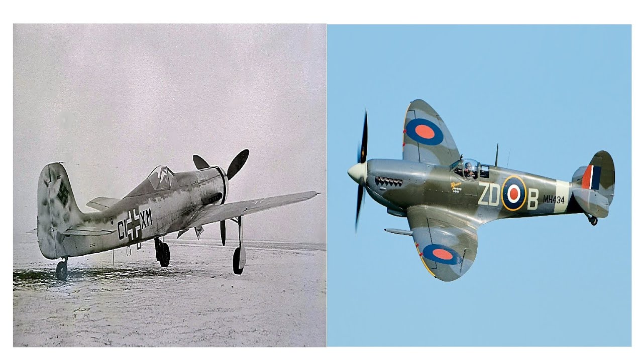 TA-152 & Spitfire VR Sim Battles