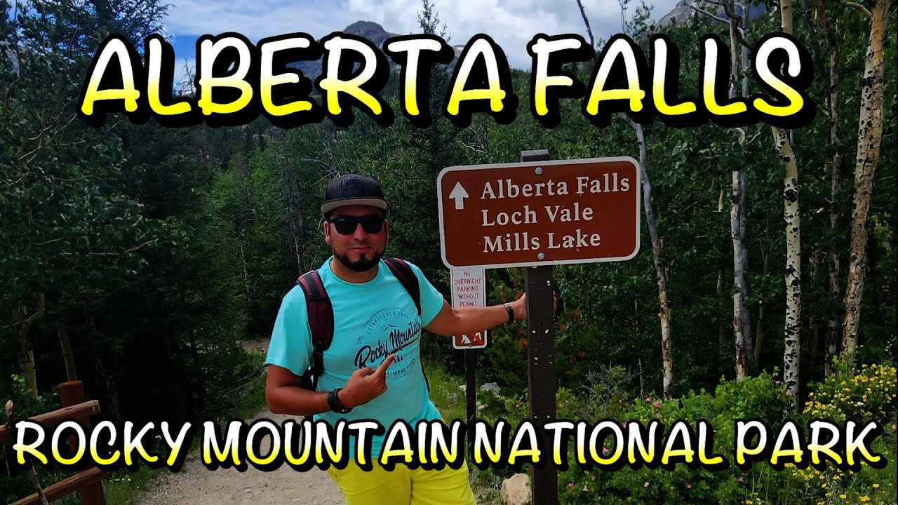 ALBERTA FALLS HIKE 5K ||  ROCKY MOUNTAIN NATIONAL PARK, COLORADO.