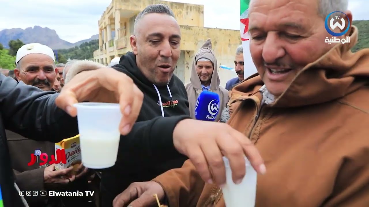 سليم ألك يحظى بإستقبال كبير بقرية سيدي ابراهيم بتيسمسيلت
