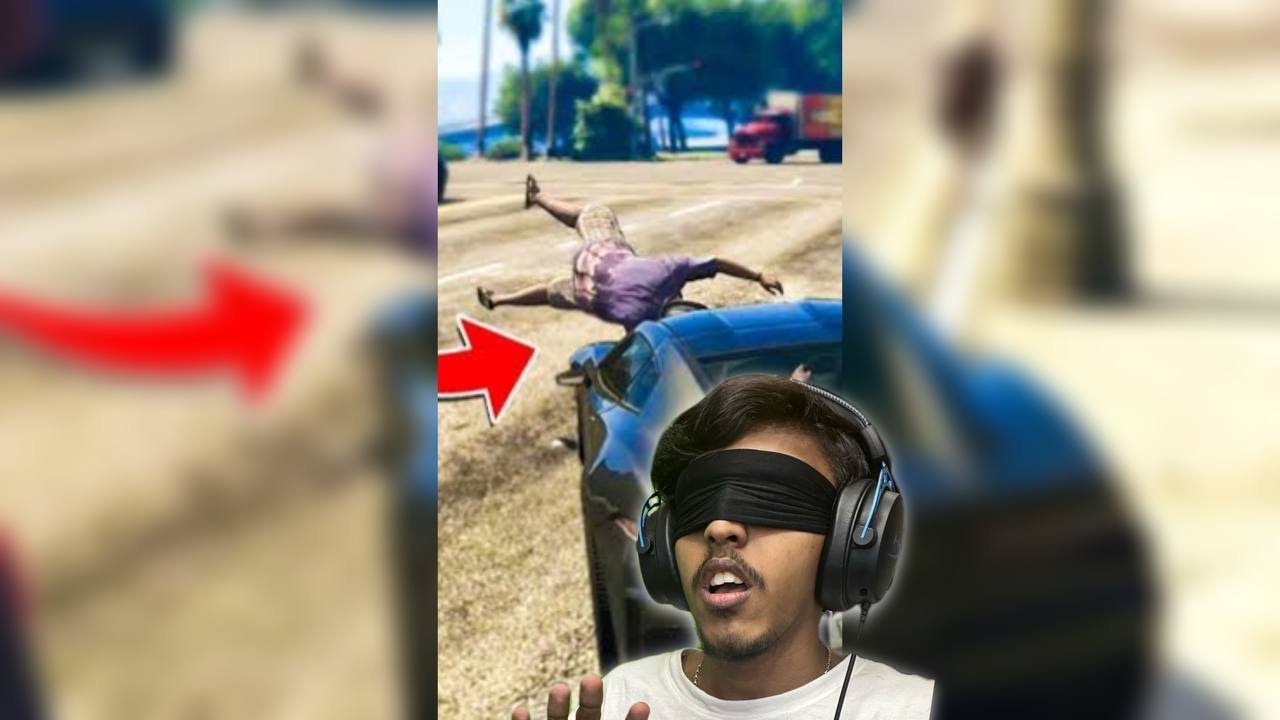 If I Hit Someone, The Video Ends..(Blind Fold) 😮