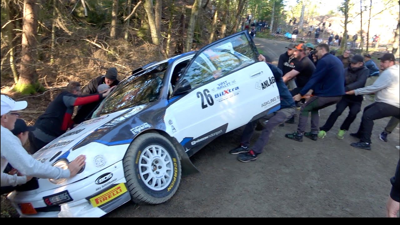 Västrallyt 2024 - Trädsmällar, balsmällar & action